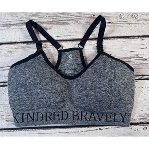 Kindred Bravely Gray‎ Black Small Bra Nursing Pumping Wireless Stretch